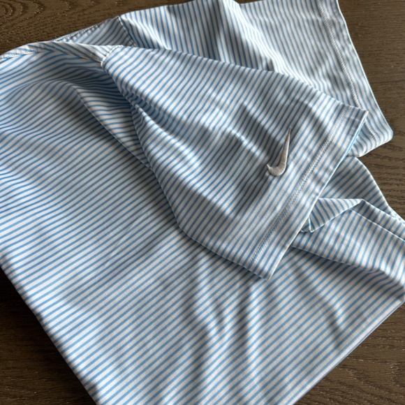 Nike Golf Standard Fit Dri Fit Polo Shirt Size XL Men’s Blue Stripe - Picture 5 of 6